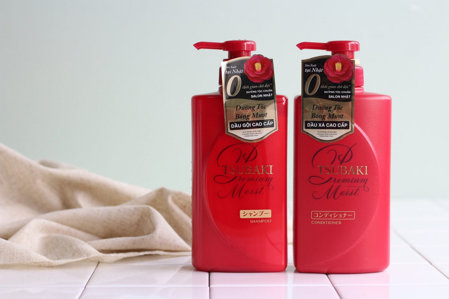 Shiseido Tsubaki Premium Moist Shampoo 490ml – SEIKATSU Japan