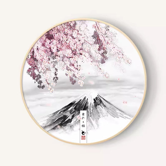 Japanese Famous Wall Art Cherry Blossom Sakura 50*50 cm
