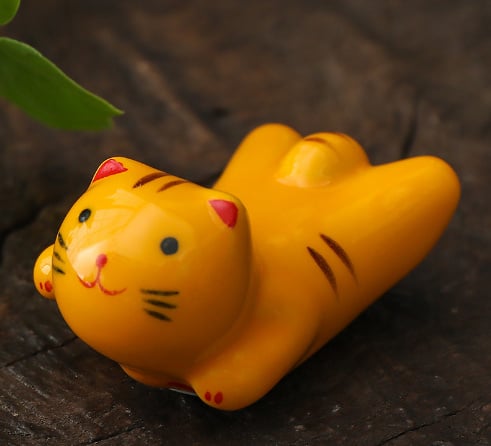 Nippon Chopstick Holder Cutty Cats 4pcs