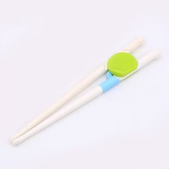 Children Smart Training Chopsticks Green