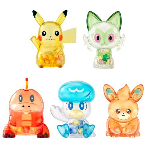 Bandai Candy Pokemon Crystal Mascot Figure Collection