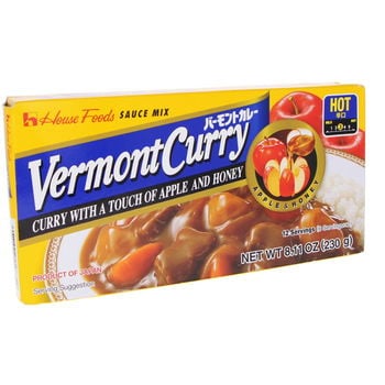 Vermont Curry Hot Apple and Honey 230g