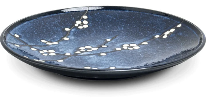 Bord Hana blauw Ø22,5 cm | H3 cm
