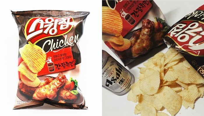 Korean Orion Swing Chip Soy Marinated Chicken 60g