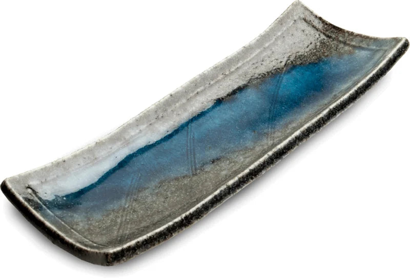 Sushi Plateau Blue River  24,5 x 9 cm | H3 cm