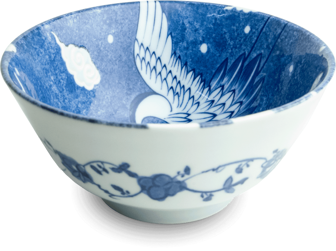 Japanese Crane Blue Ø14 cm | H6.5 cm