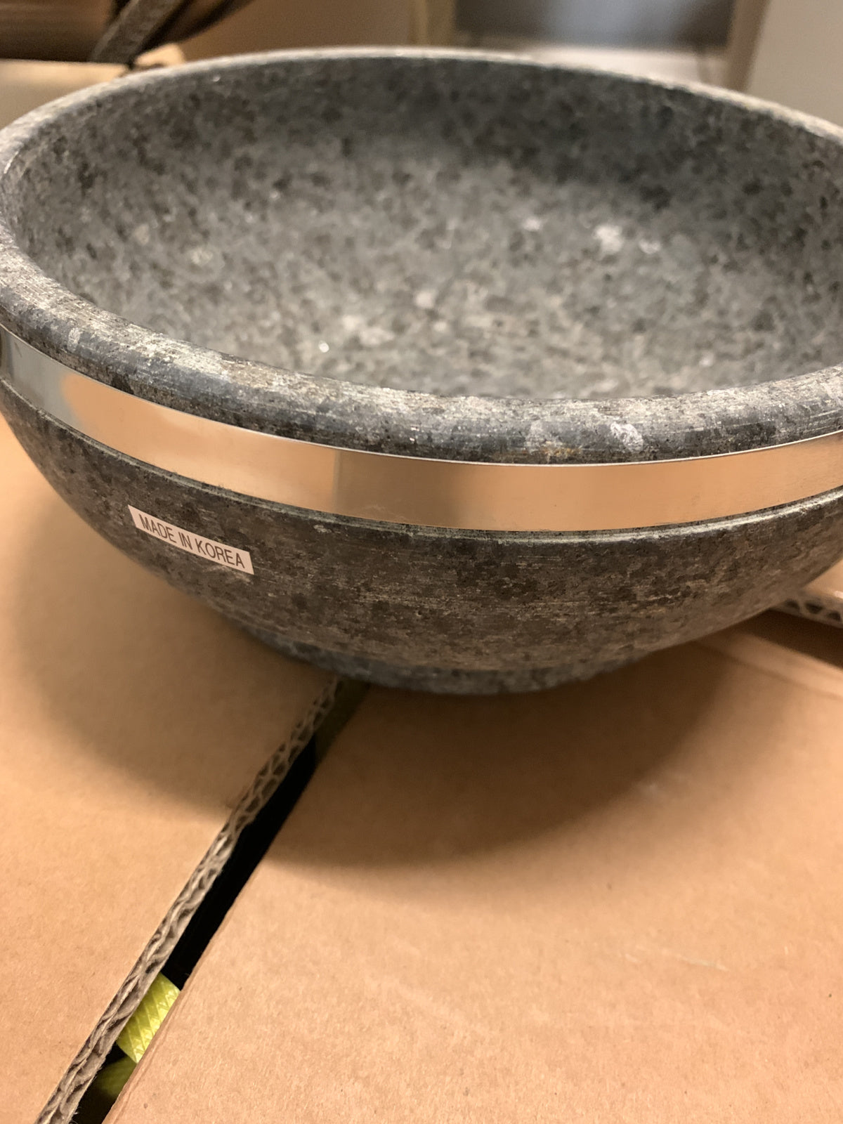 Korean Stone Bowl (Dolsot) Sizzling Hot Pot For Bibimbap 20c