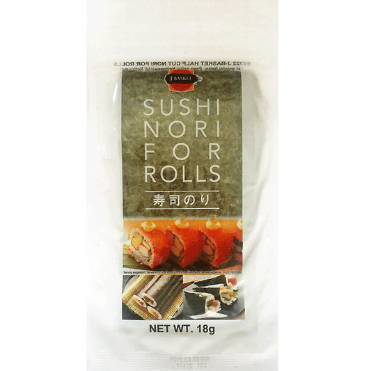 Half cut Sushi Nori 15 sheets 18g