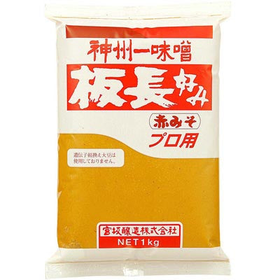 Itacho Aka Miso (Red Soy Bean Paste) 1kg