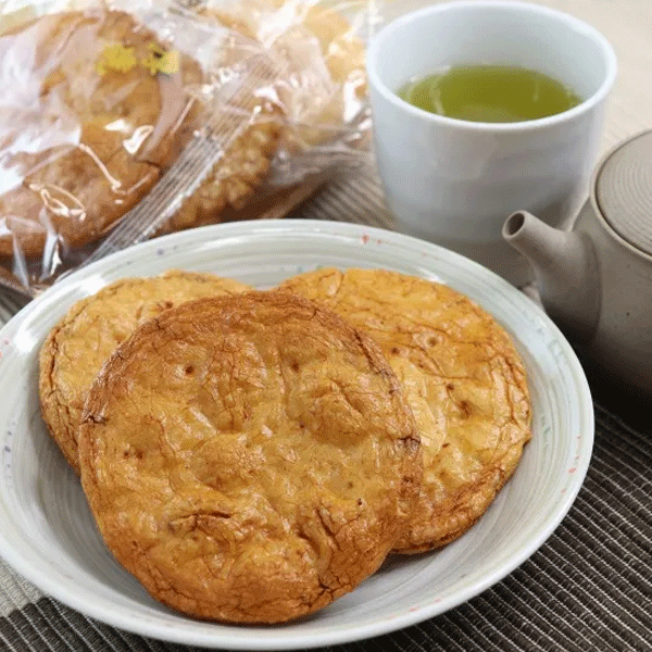 Kingodo Atsuyaki Senbei Soy Sauce Rice Cracker 157g