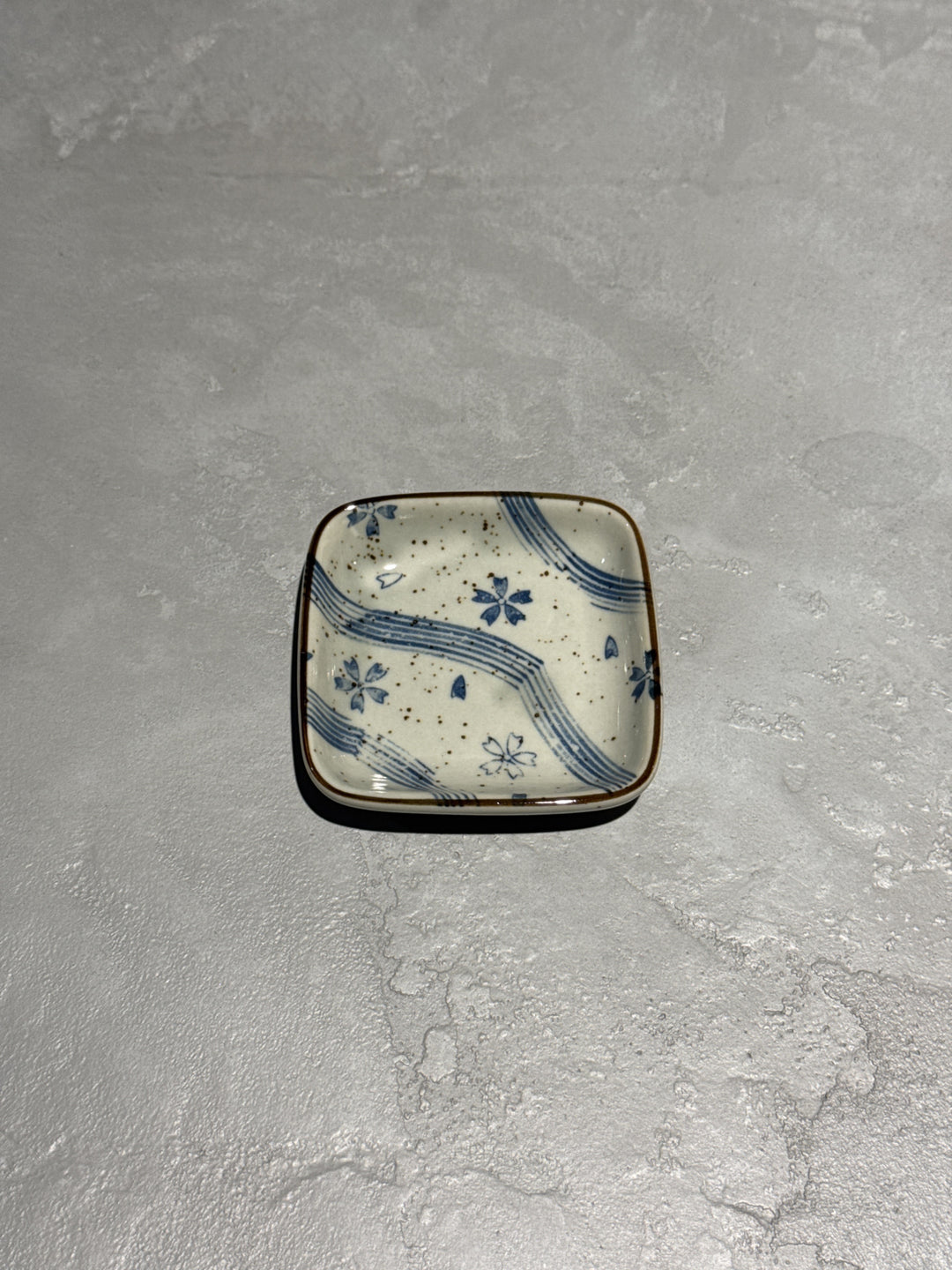 Mino Old Japan design plates set  Ø9 cm | 5 pcs