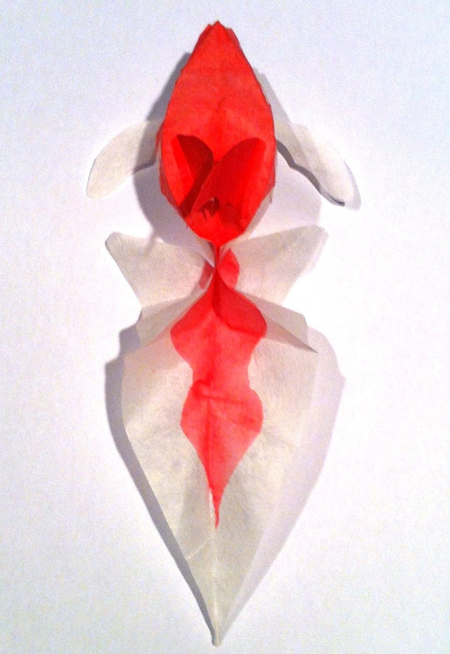 Japanese Traditional Handmade Paper Balloon ( Goldfish )