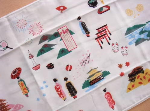 Japanese Handkerchiefs Kimono 32*89cm