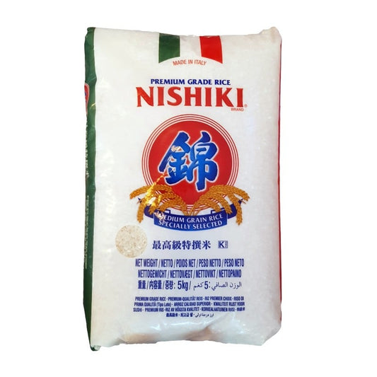 Nishiki Rice Musenmai Medium Grain 5 kg
