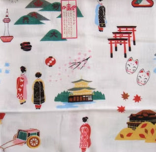 Japanese Handkerchiefs Kimono 32*89cm