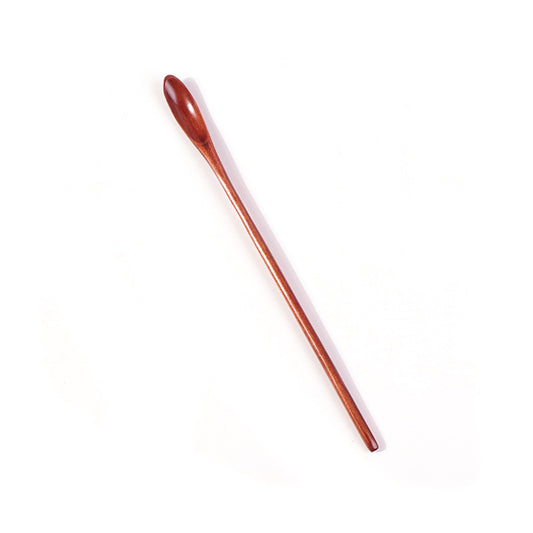 Nippon Wooden Narrow Mouth Stirring Spoon (Nanmu No Thread 20cm)