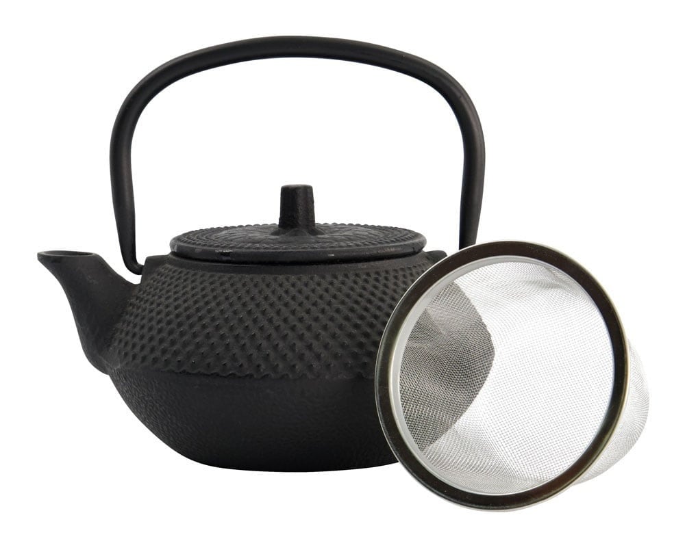 WY Arare Iron Kettle Black 13.5x11.5x8.5cm 350ml