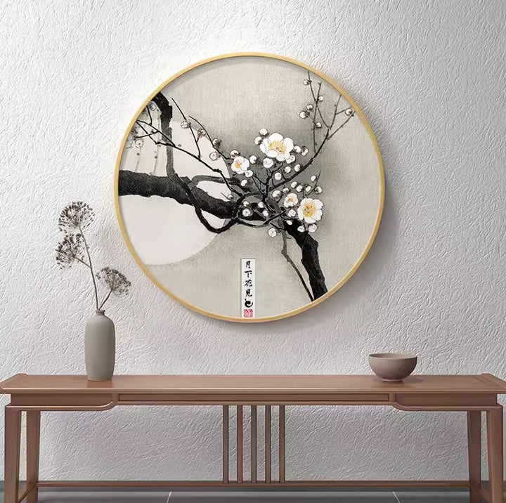 Japanese Famous Wall Art Cherry Blossom Sakura 40*40 cm