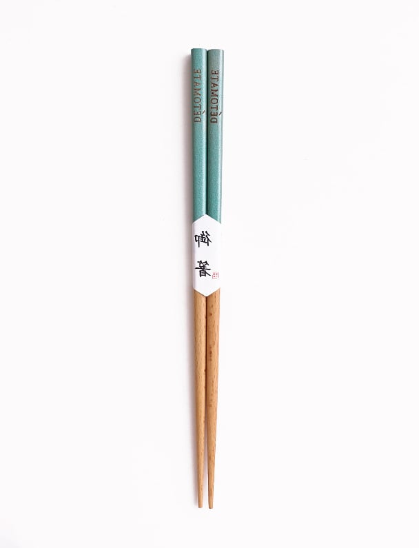 Nippon Beechwood Chopsticks Green (Midori 22.5cm)
