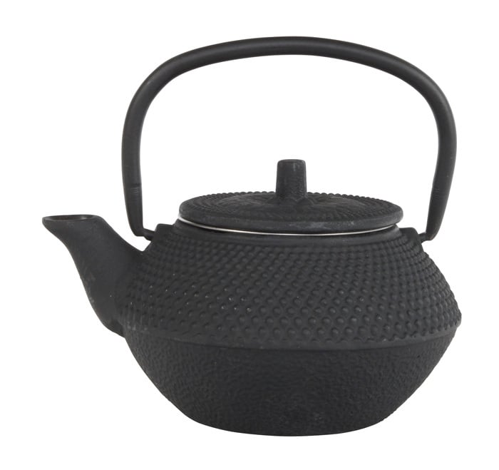 WY Arare Iron Kettle Black 13.5x11.5x8.5cm 350ml