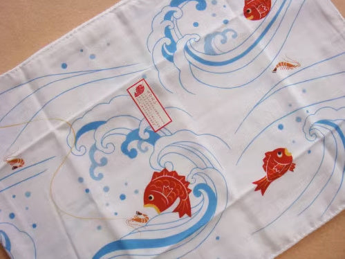 Japanese Handkerchiefs Carp 32*89cm