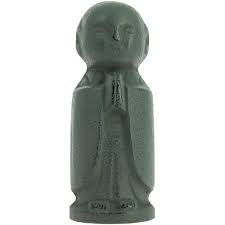 Iwachu Jizo protector black 10cm