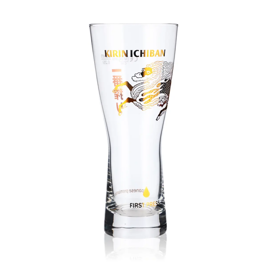 Kirin Beerglas Gold