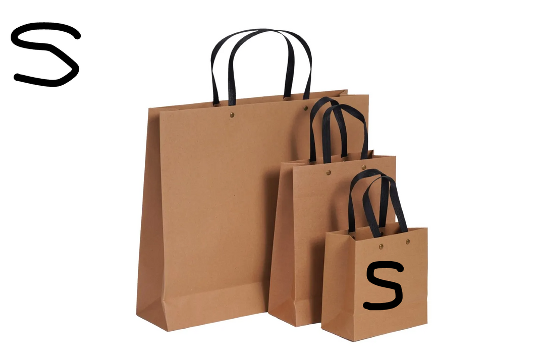 Paper Bag SMALL Free from 15,-