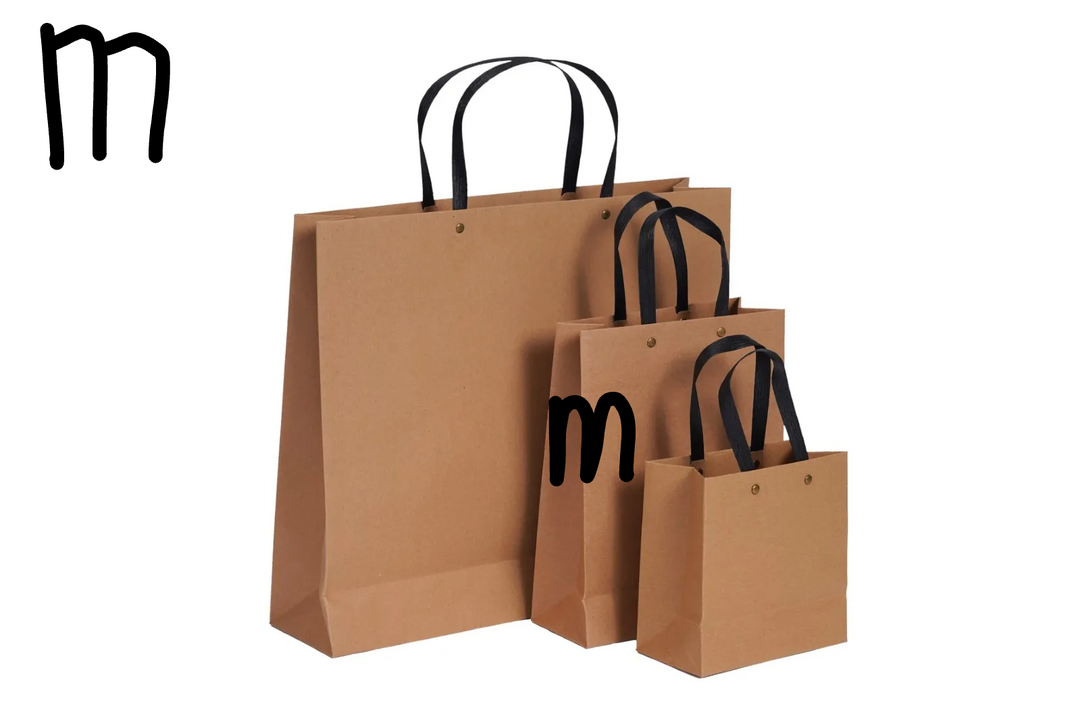 Paper Bag MEDIUM Free from 25,-