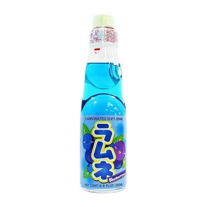 Ramune drink Bosbessen Blueberry