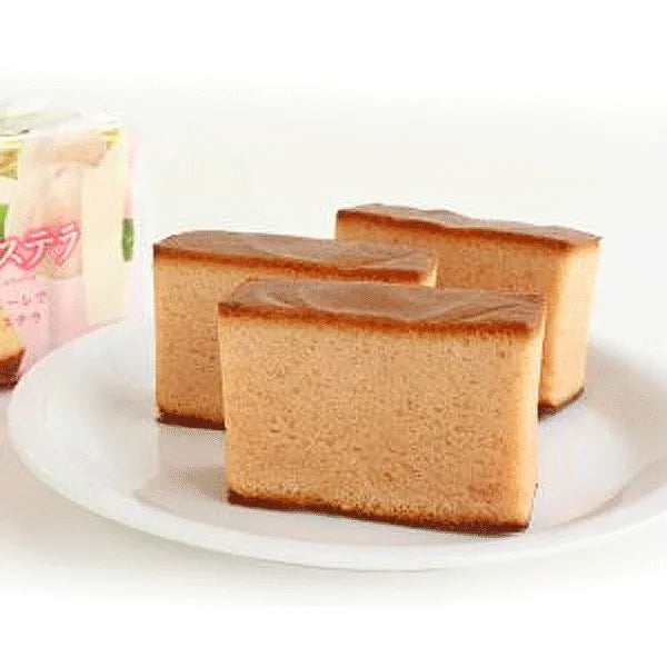 Sunlavieen Okayama Hakuto Castella White Peach Japanese Sponge Cake (3P) 130g