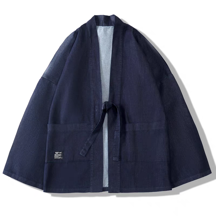 OKEH Denim Kimono Jacket