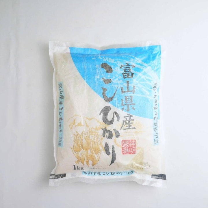 Shinmei Toyama-Ken San Koshihikari Rice 1kg