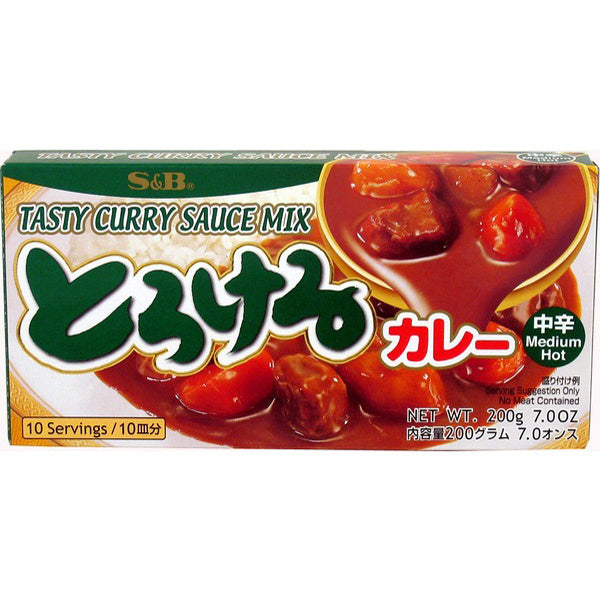 Torokeru Curry Medium Hot Seasoning 200g