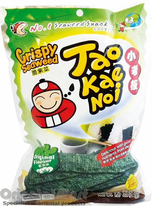 Tao Kae Noi Crispy Seaweed Original Flavour 32g