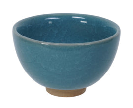 Tea cup Glassy Blue