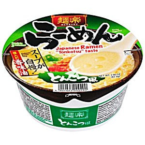 EX Menraku Cup Ramen Tonkotsu-Fu 82.3g