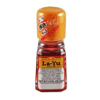La-Yu Chilli Pepper in Sesame Oil 33g