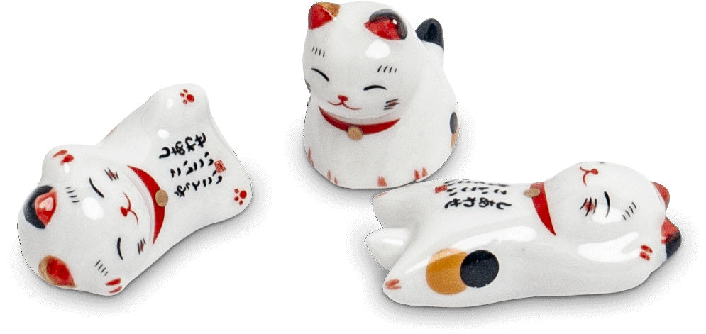 Chopstick rests cat 3pcs