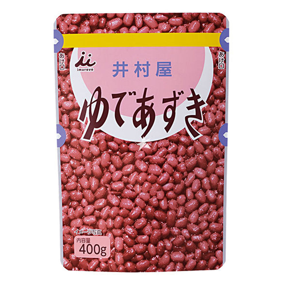 Imuraya Yude Azuki Pouch Japanese Red Beans 400g JAPAN Lifestyle