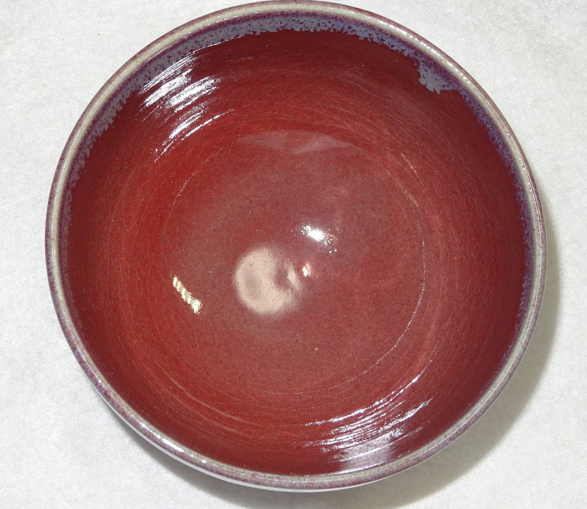 Matcha bowl Red Beach Ø13 x H7 cm