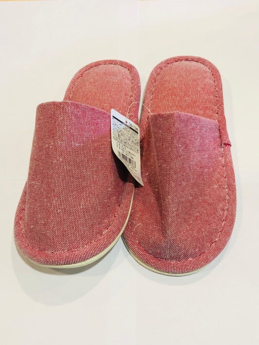 Japanese indoor slippers Red 35-136