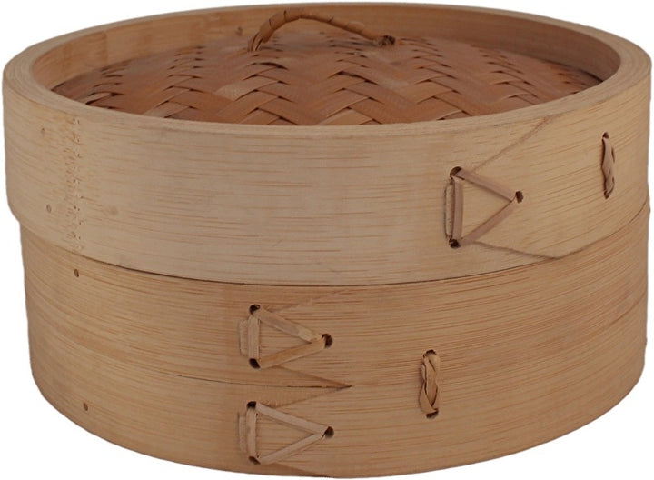 Bamboo steamer basket with lid Ø15 cm