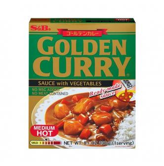 S&B Golden Vegetable Curry Medium Hot 230g