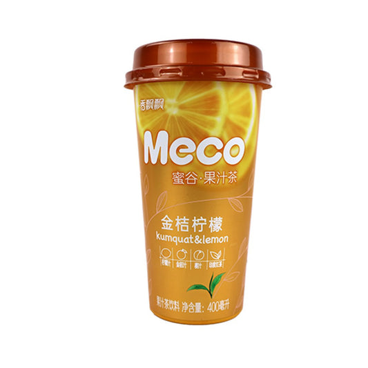 Meco Fruit Tea - Kumquat & Lemon Flavour 400ml