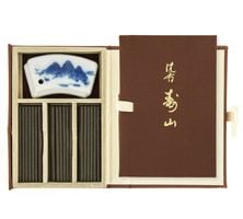 Jinkoh Juzan Agar Aloes wooden Box 8g (60 sticks)