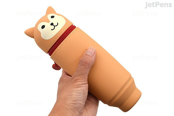 LIHIT LAB Punilabo Stand Pen Case - Shiba Inu Dog