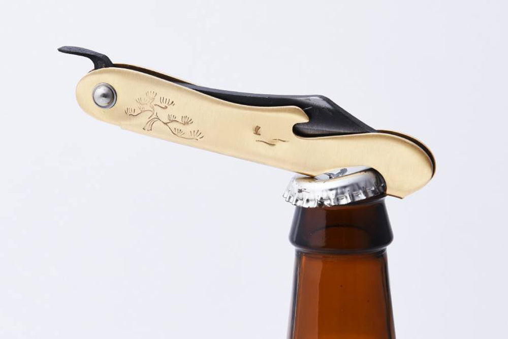 Fuji Knife Folding knife and  Bottle opener 11 x 2.4 cm