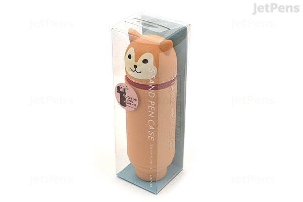 LIHIT LAB Punilabo Stand Pen Case - Shiba Inu Dog