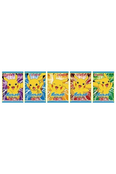 Pokemon Pikachu chewing gum 5pcs